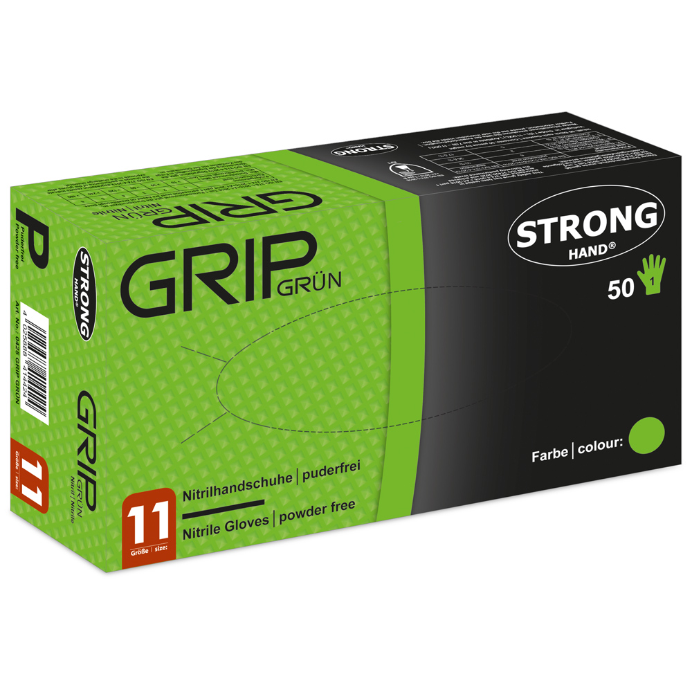 GRIP GRÜN Γάντια Μιας Χρήσης Τύπου B (KPT)
