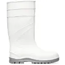 NEMESI WHITE Γαλότσες PVC χωρίς προστασία ασφαλείας O4 FO SR