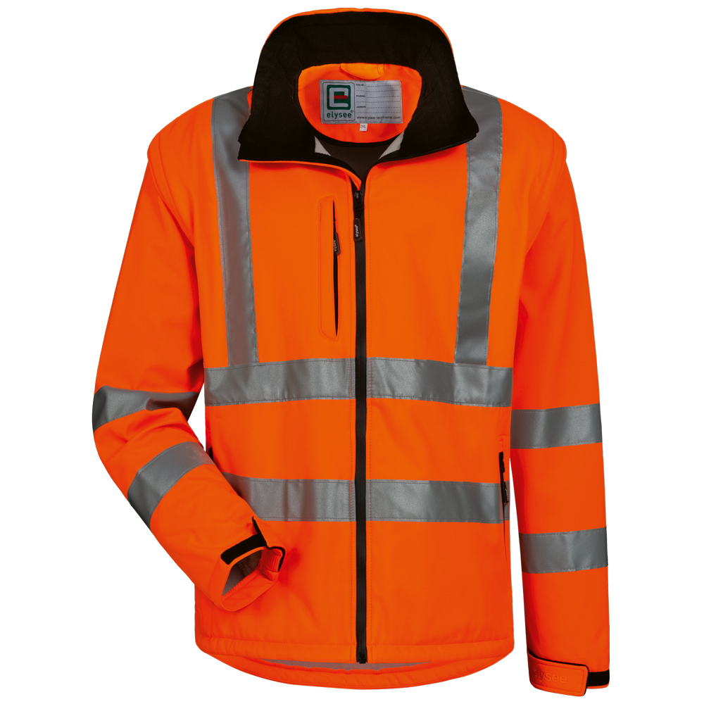 CULLEN/LOGAN/TYLER Softshell Υψηλής Ορατότητας 2-σε-1, Αδιάβροχο & Αναπνεύσιμο (3L)