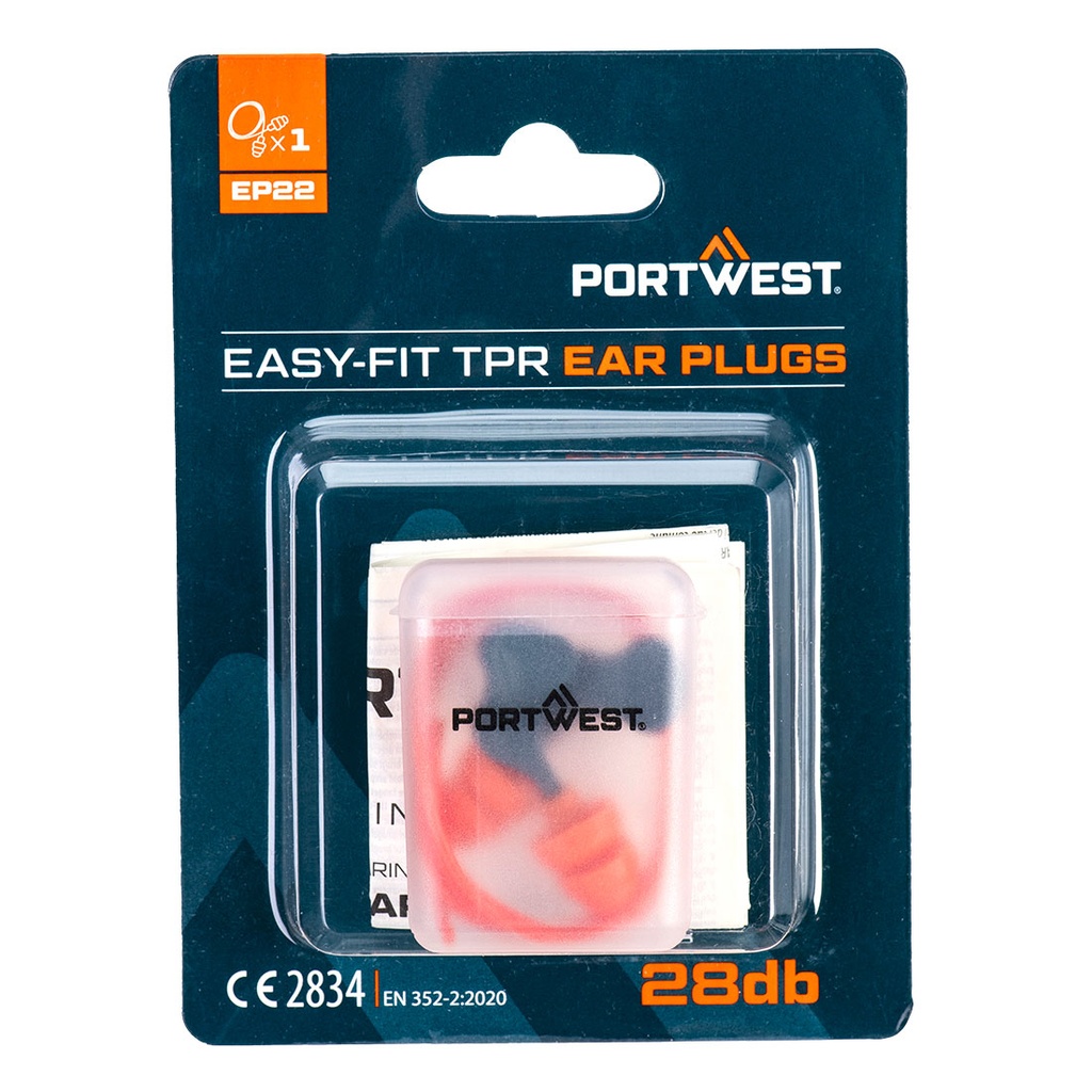 EP22 Easy Fit TPR με κορδόνι (1 ζεύγος)