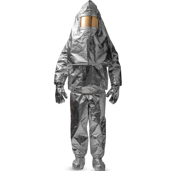GAFS1000 Aluminized Fire Proximity Suit (Jacket, Trousers, Hood, Gloves, Gaiters)