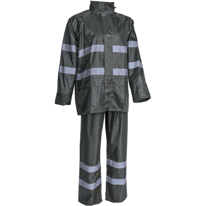 RAINET PVC Coated Rain Suit (Jacket+Trousers)