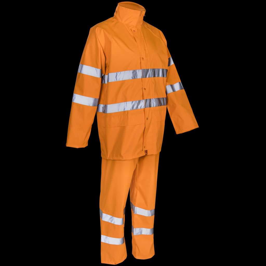 KAWA PU Coated Rain Suit (Jacket+Trousers), Class 4:4