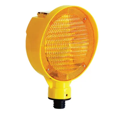 Uni-directional Round Solar Flash Lamp