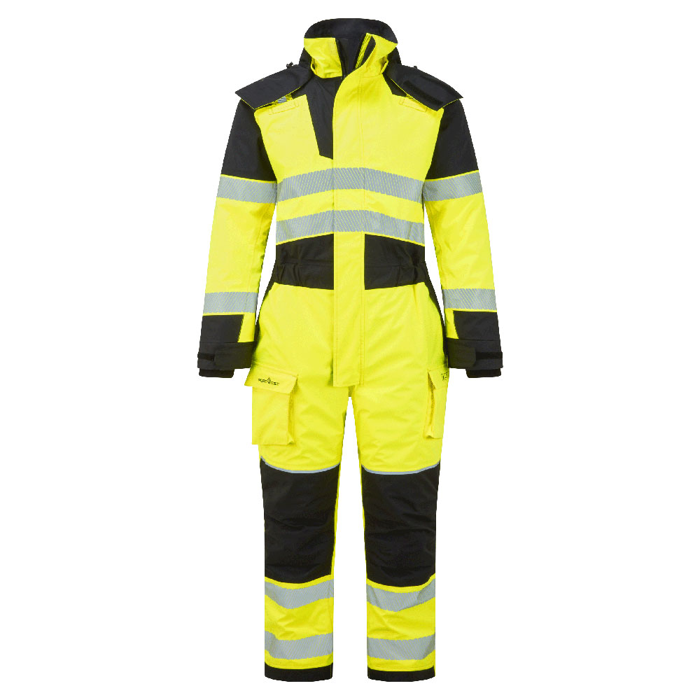 FR516 PW3 Modaflame Rain+ Hi-Vis Multi-Norm FR Winter Coverall, Inherent FR (ELIM 32 cal/cm²)