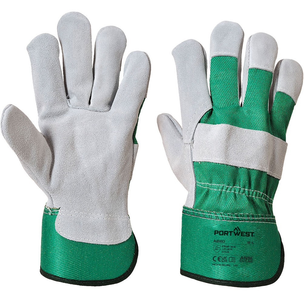 A220 Leather Rigger 130 Cow Split Glove
