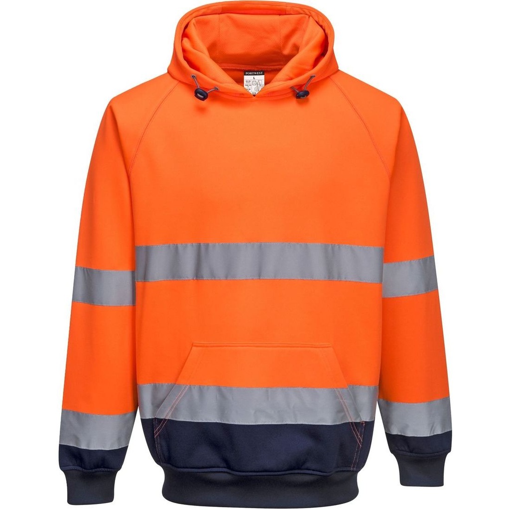 B316 Two-Tone Hooded Sweatshirt
