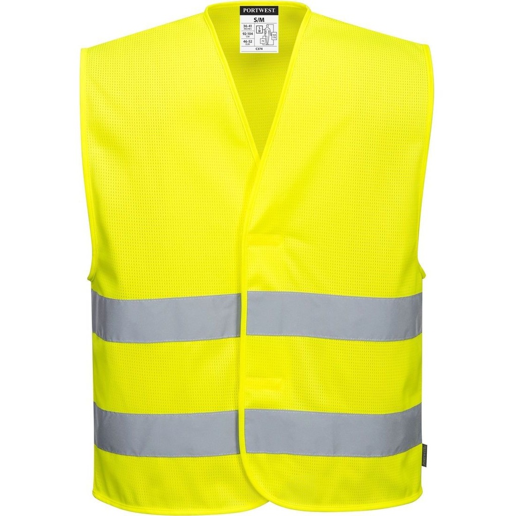 C374 MeshAir Hi-Vis δύο ζωνών γυλέκο