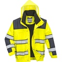C466 Hi-Vis 3-in-1 Contrast Winter Bomber Jacket