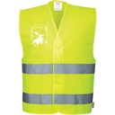 C475 Hi-Vis Vest With ID Holder