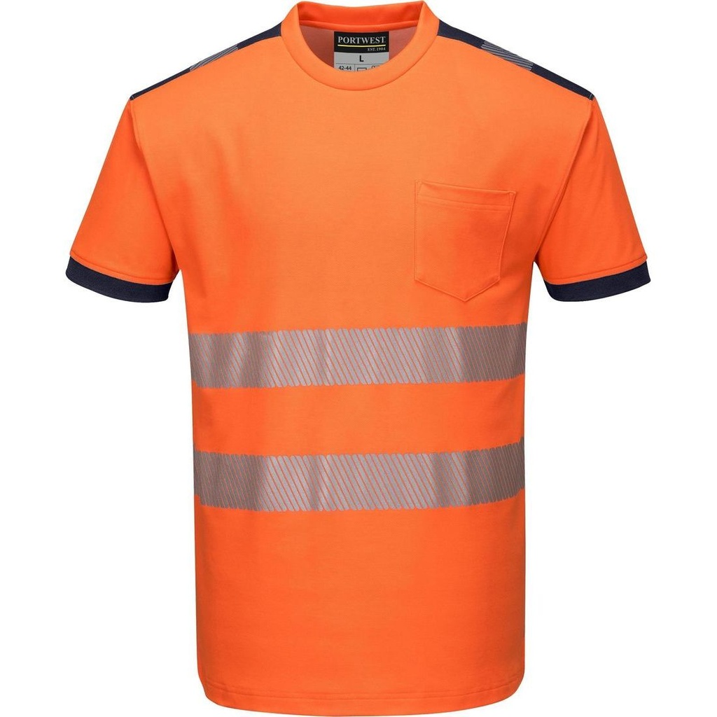 T181 PW3 Hi-Vis Cotton Comfort T-Shirt S/S