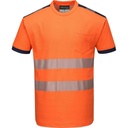 T181 PW3 Ανακλαστική Μπλούζα Cotton Comfort S/S