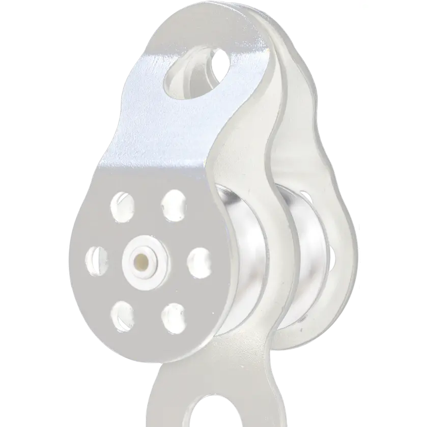 FA7000802 Opening Double Aluminium Pulley