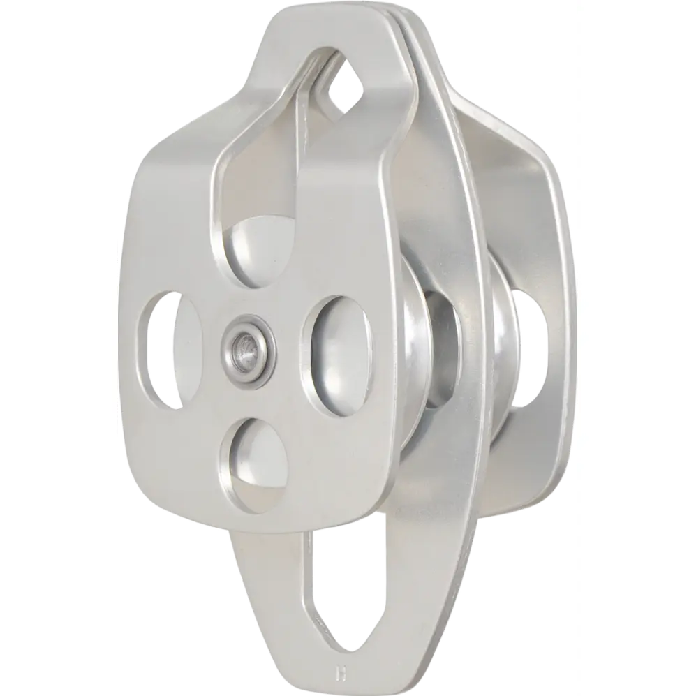 FA7001701 Double pulley with moveable flanges, stainless steel sheaves double attachment