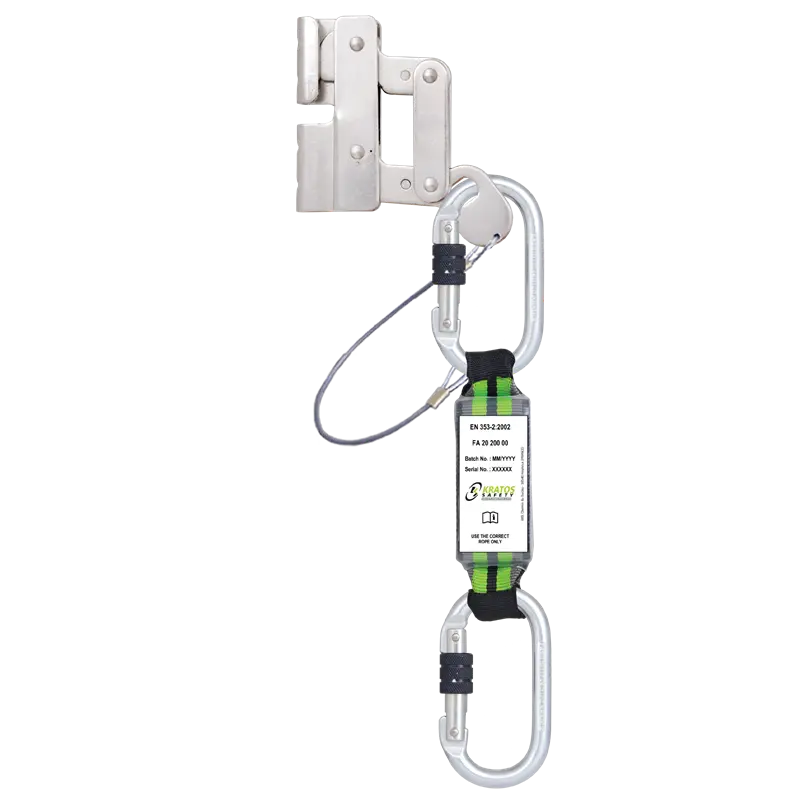FA2020000 Rope Grab on stainless steel wire rope with energy absorber for KS2001 system