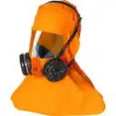 756 Escape Hood with Half Face Mask and twin filter A1B1E1K1P3