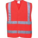 C470 Hi-Vis Two Band & Brace Vest