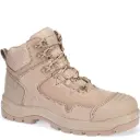 FD04 Μποτάκι Ασφαλείας Nubuck Δέρματος με Συνθετικό Προστατευτικό Δακτύλων S3S HRO SR FO SC LG