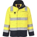 FR61 Bizflame Hi-Vis Multi-Norm Ανακλαστικό Βραδυφλεγής Αντιστατική Arc Σακάκι APC 1 (13 ELIM)