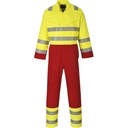FR90 Bizflame Work Βραδυφλεγής Ανακλαστική Αντιστατική Ολόσωμη Φόρμα