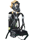 SCBA Kit - M1 (Σταθερή, Βασική Εξάρτυση, Προφυλακτήρας, Haltefix) + Μάσκα και Φιάλη