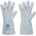 S 53 STRONGHAND Welding Cowsplit Leather Gloves, Unlined