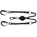 FA3082420 GRAVITY-S, Διπλός Επεκτεινόμενος Ιμάντας Απορρόφησης Ενέργειας 2 m με Ενδιάμεσους Δακτυλίους Tie-Back