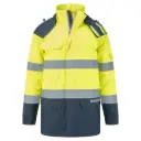 FR617 Bizflame Rain+ Αδιάβροχο χειμερινό πυρίμαχο μπουφάν υψηλής ορατότητας πολλαπλών προτύπων