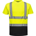 S378 Δίχρωμο Μπλούζες T-Shirts