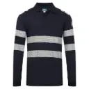FR733 PW3 Modaflame Knit FR Long Sleeve Polo Shirt
