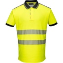 T180 PW3 Ανακλαστική Πόλο Μπλούζα Cotton Comfort S/S